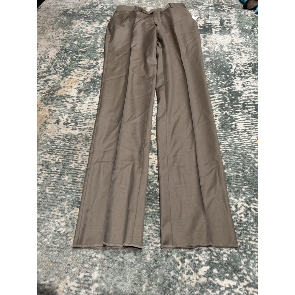 Brookwood Khaki Dress Pants NEW 32 Waist Unhemmed Length
